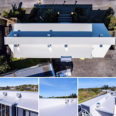 New Roof with Nuraply TPO
